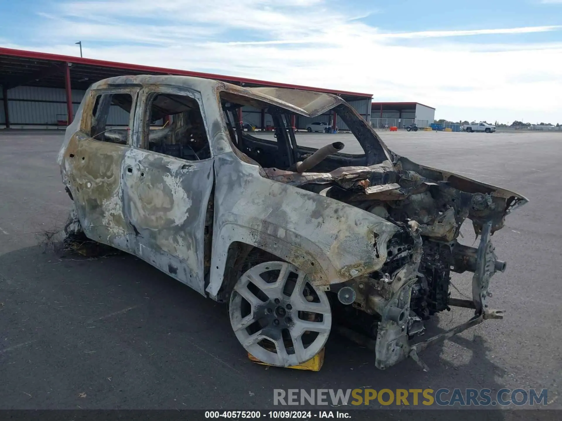 1 fotografías del automóvil dañado ZACNJBAB0LPL87921 JEEP RENEGADE 2020