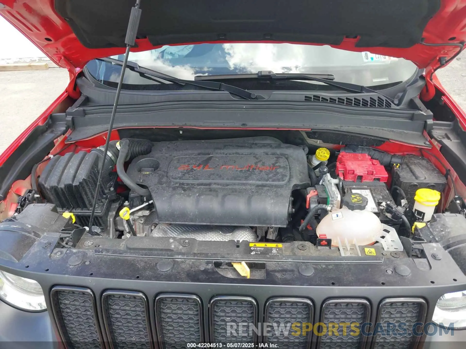 10 fotografías del automóvil dañado ZACNJBAB0LPM08654 JEEP RENEGADE 2020