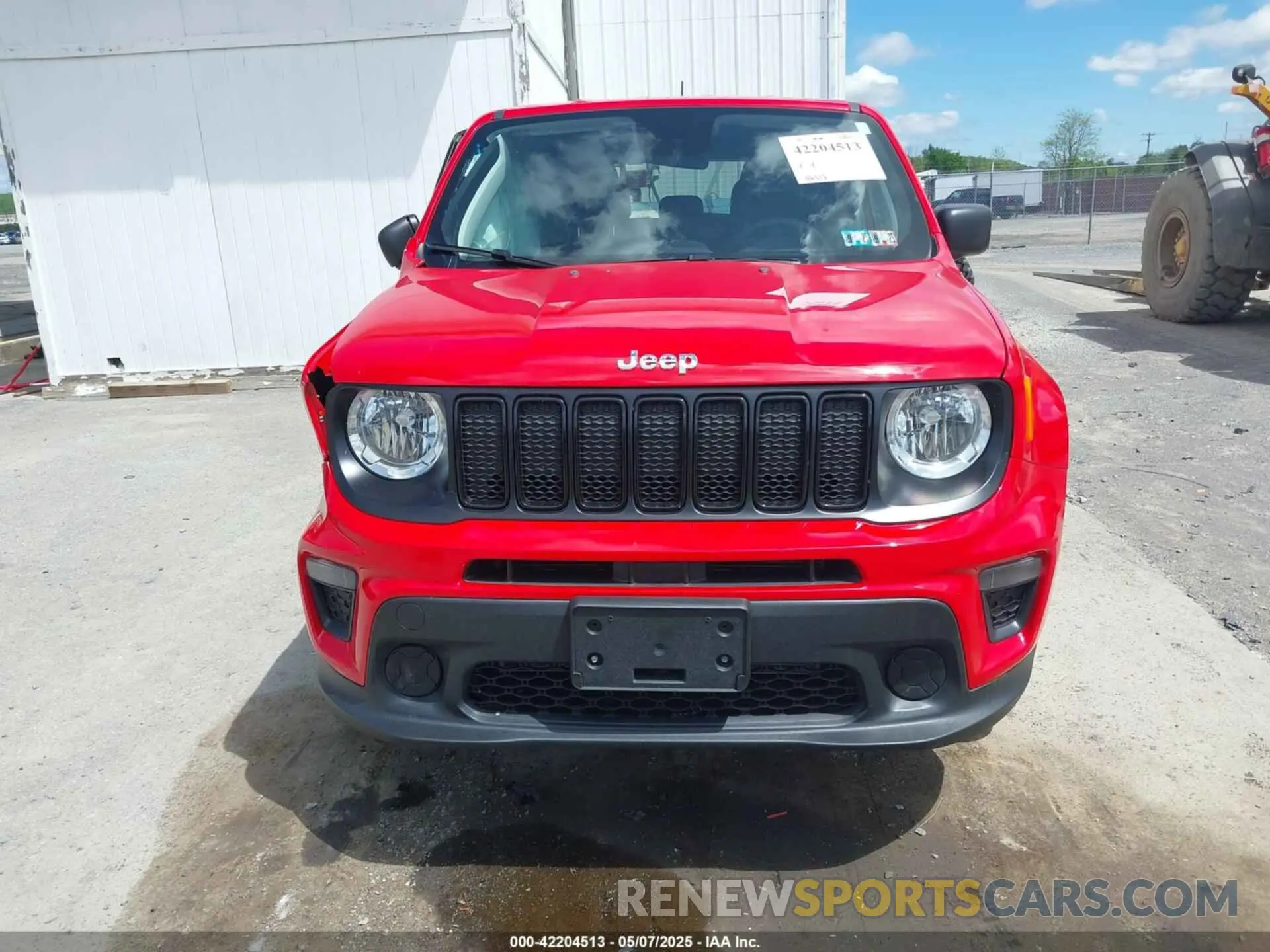 12 fotografías del automóvil dañado ZACNJBAB0LPM08654 JEEP RENEGADE 2020