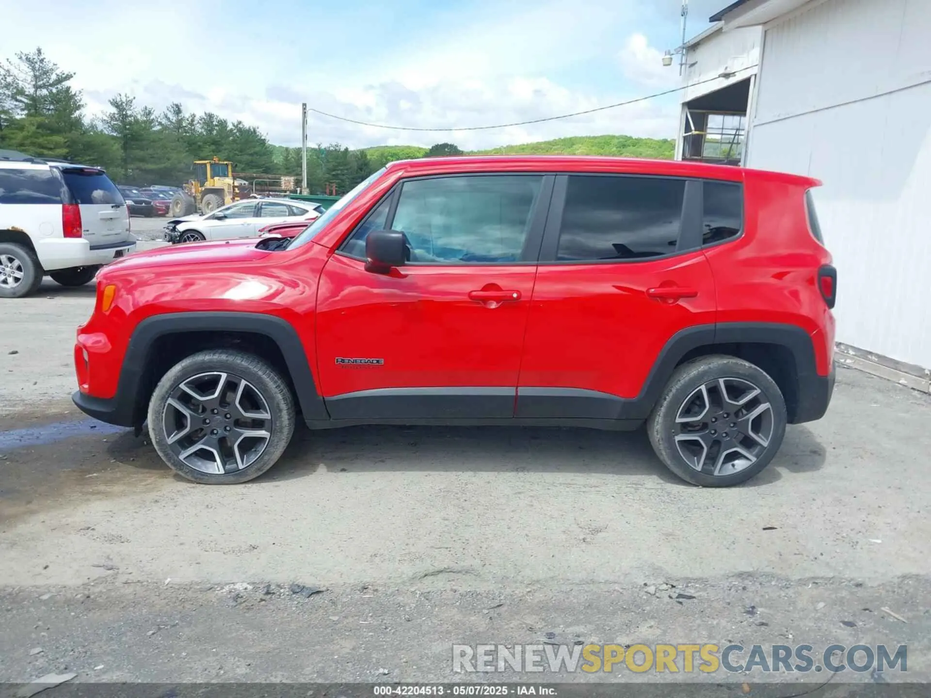 14 fotografías del automóvil dañado ZACNJBAB0LPM08654 JEEP RENEGADE 2020