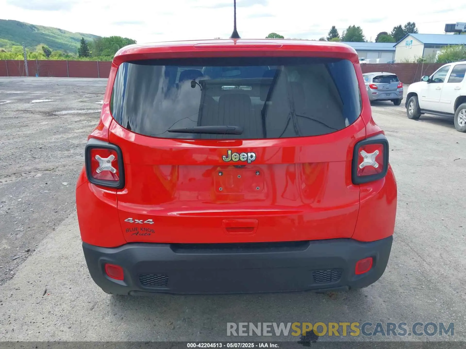 16 fotografías del automóvil dañado ZACNJBAB0LPM08654 JEEP RENEGADE 2020