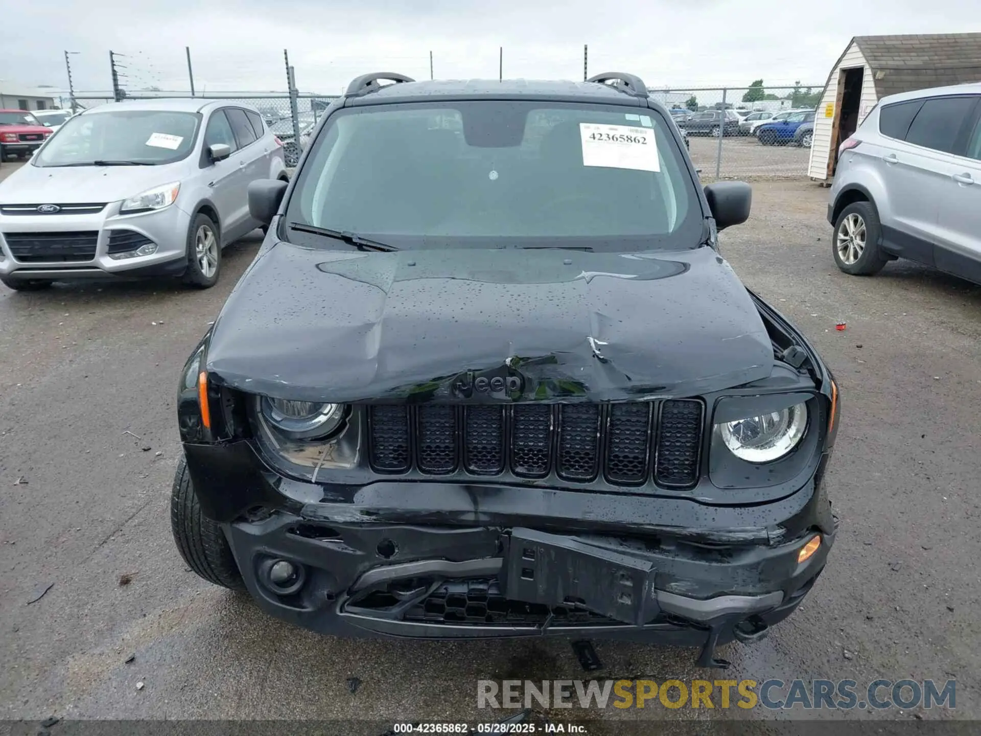 12 fotografías del automóvil dañado ZACNJBAB1LPL13505 JEEP RENEGADE 2020