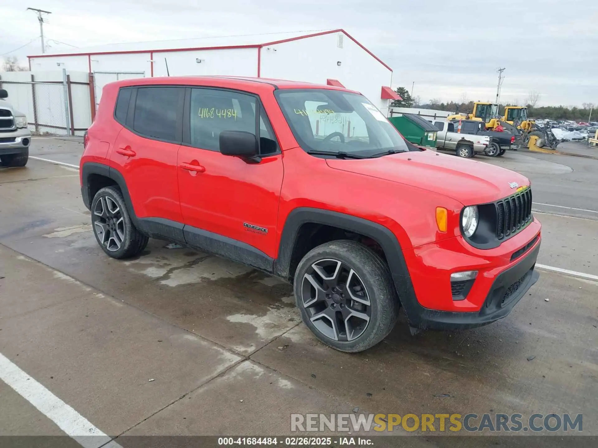 1 fotografías del automóvil dañado ZACNJBAB1LPL73400 JEEP RENEGADE 2020