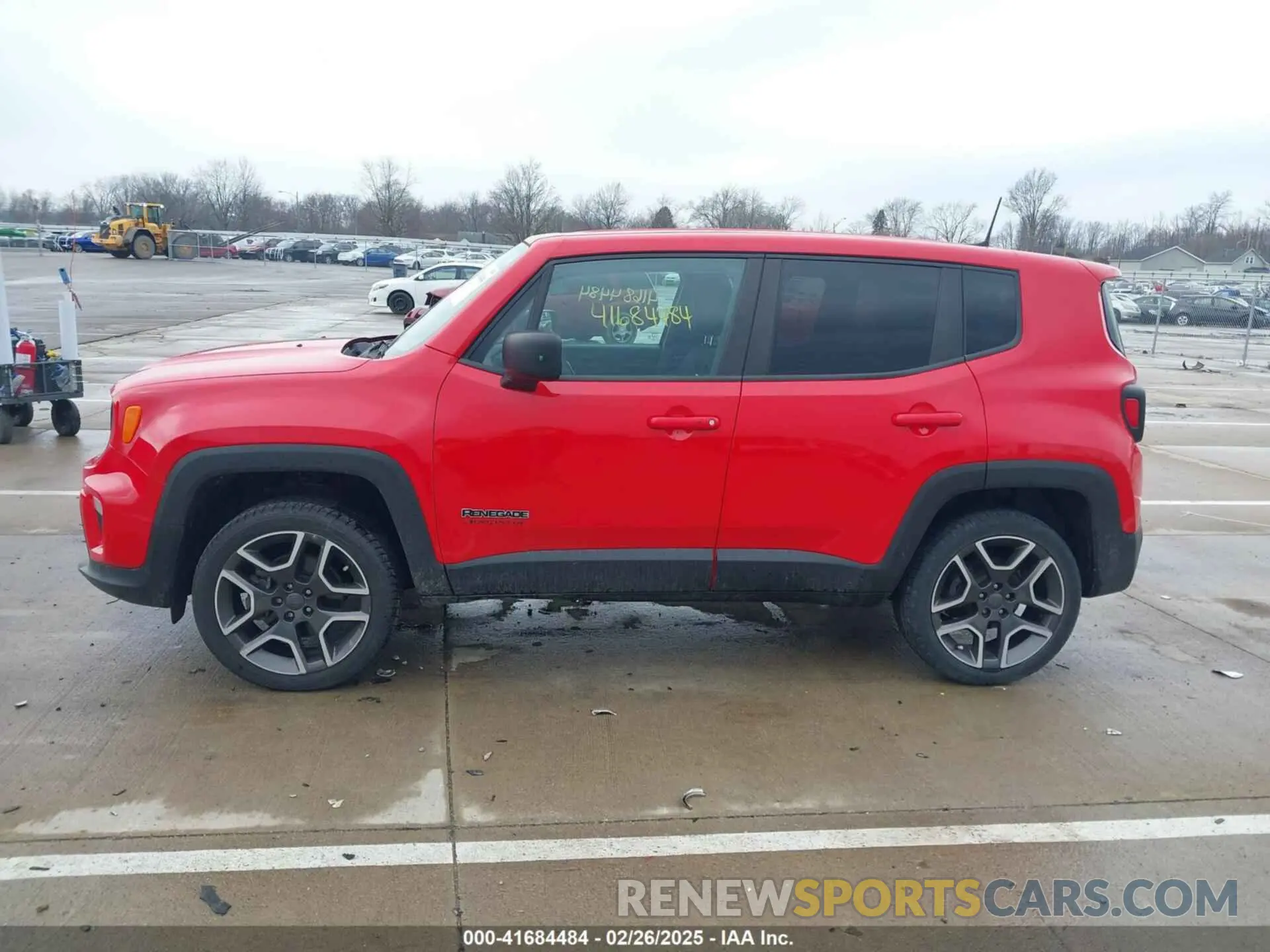 14 fotografías del automóvil dañado ZACNJBAB1LPL73400 JEEP RENEGADE 2020