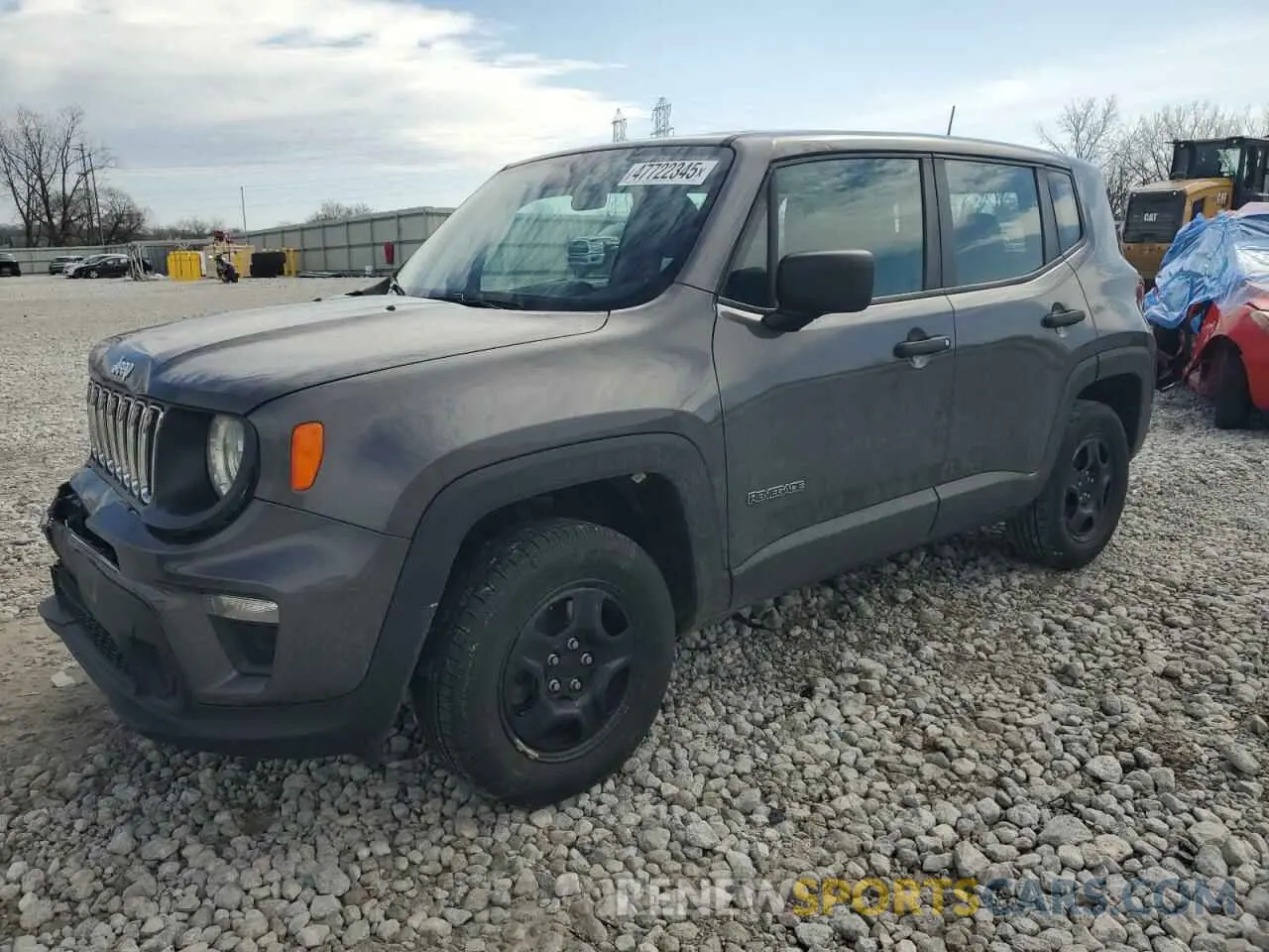 1 fotografías del automóvil dañado ZACNJBAB1LPM00031 JEEP RENEGADE 2020