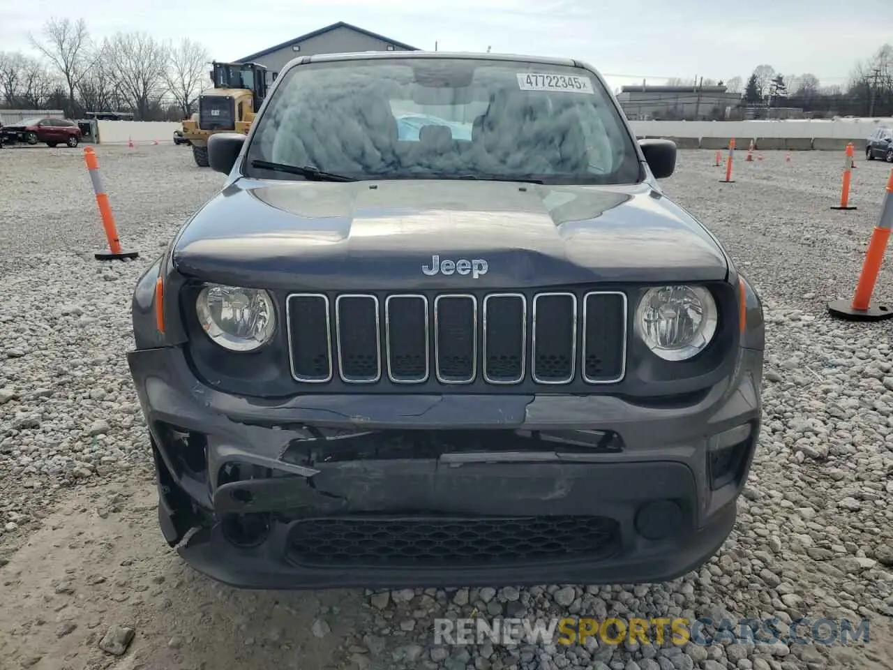 5 fotografías del automóvil dañado ZACNJBAB1LPM00031 JEEP RENEGADE 2020
