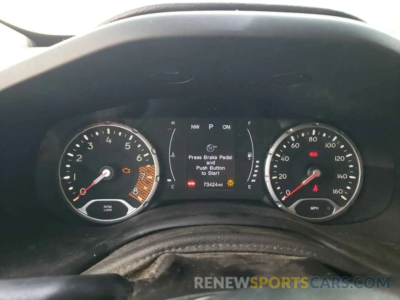 9 fotografías del automóvil dañado ZACNJBAB2LPK96116 JEEP RENEGADE 2020