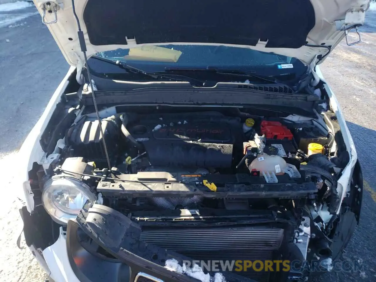 12 fotografías del automóvil dañado ZACNJBAB3LPK96545 JEEP RENEGADE 2020