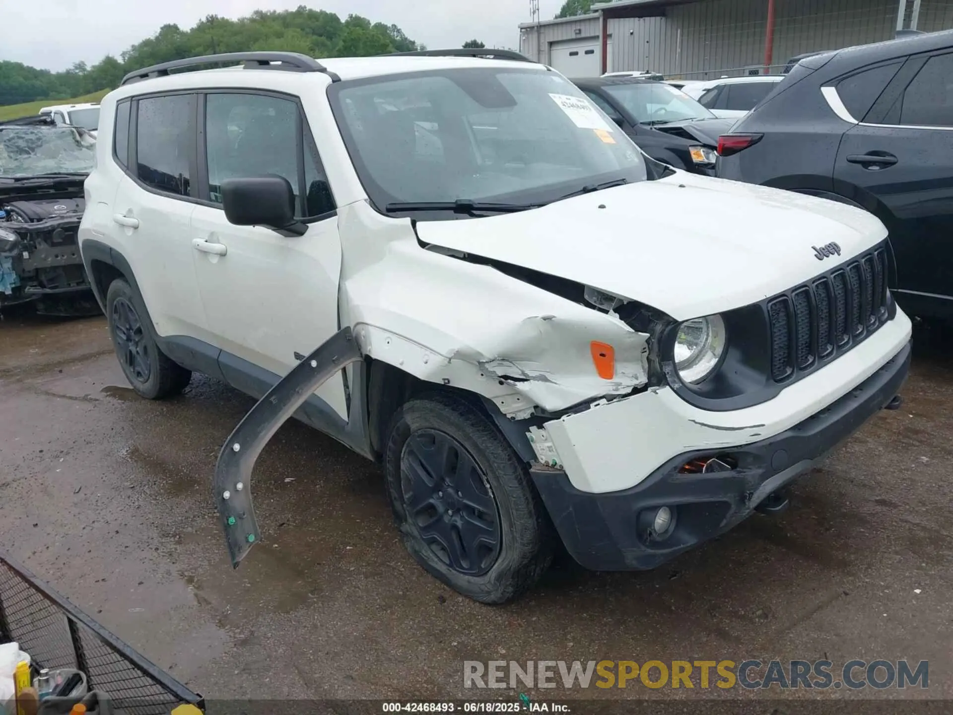 1 fotografías del automóvil dañado ZACNJBAB4LPL39273 JEEP RENEGADE 2020