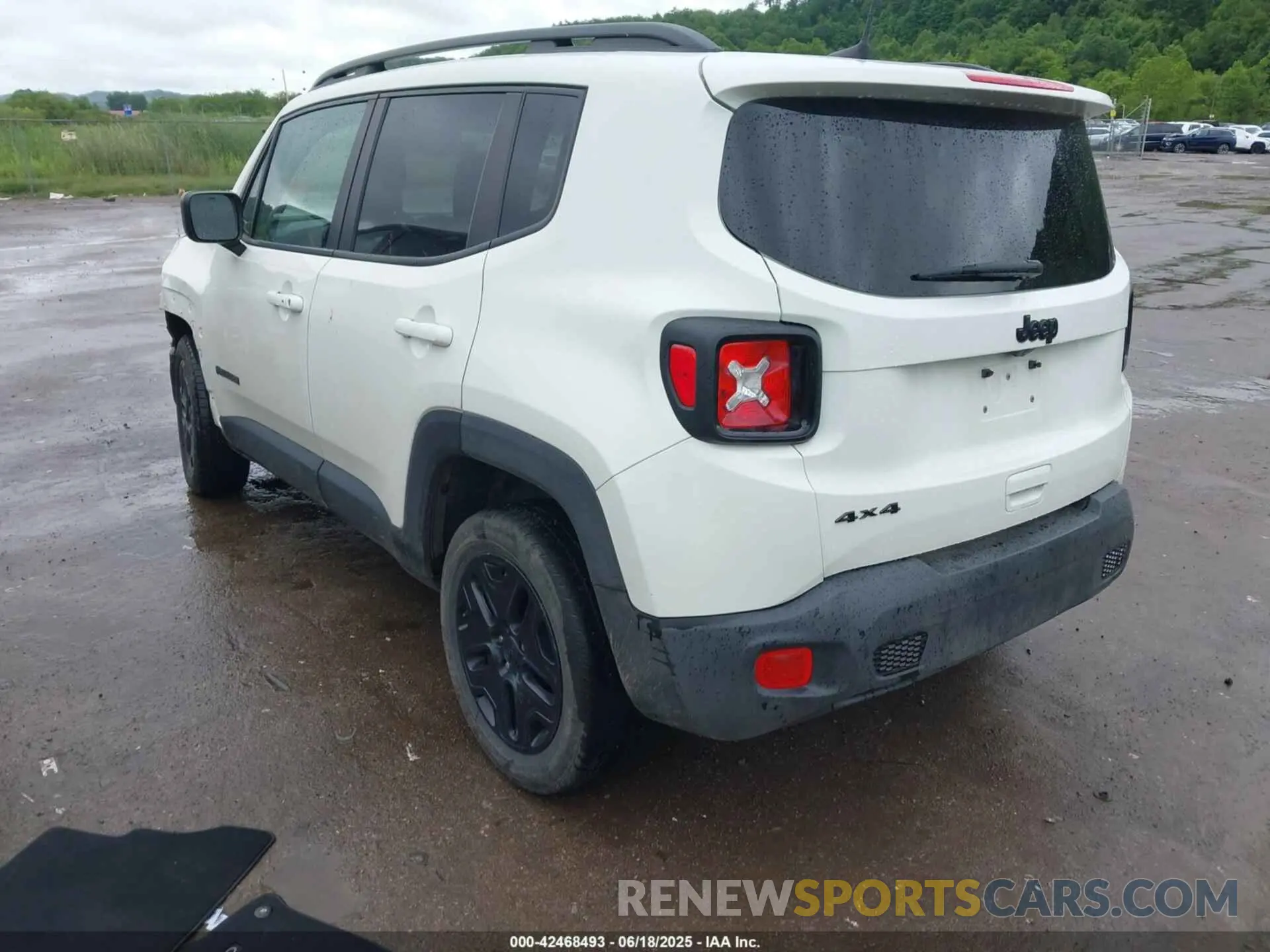 3 fotografías del automóvil dañado ZACNJBAB4LPL39273 JEEP RENEGADE 2020