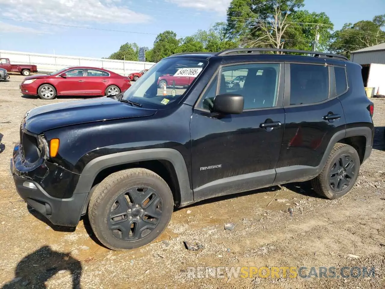 1 fotografías del automóvil dañado ZACNJBAB5LPL03043 JEEP RENEGADE 2020
