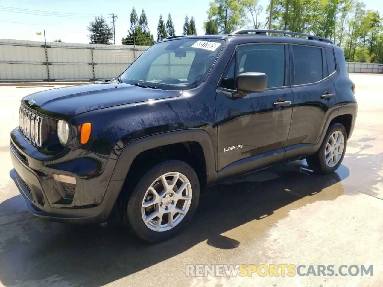 1 fotografías del automóvil dañado ZACNJBAB8LPK99358 JEEP RENEGADE 2020