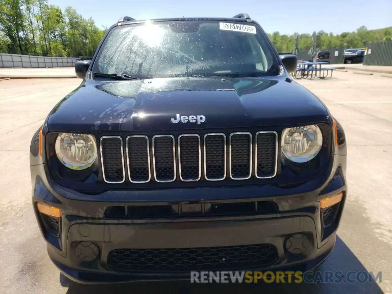 5 fotografías del automóvil dañado ZACNJBAB8LPK99358 JEEP RENEGADE 2020