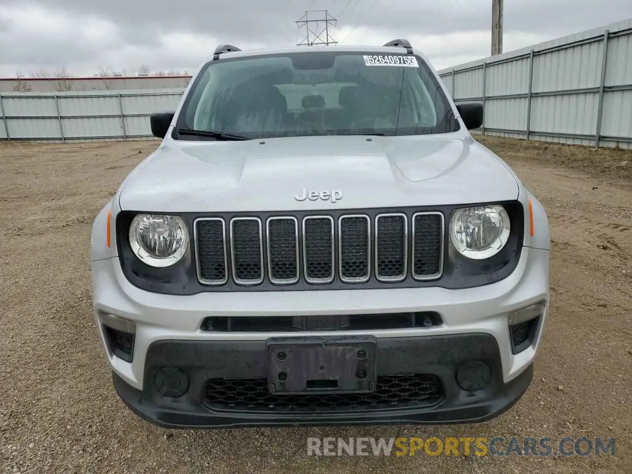 5 fotografías del automóvil dañado ZACNJBAB8LPL60580 JEEP RENEGADE 2020