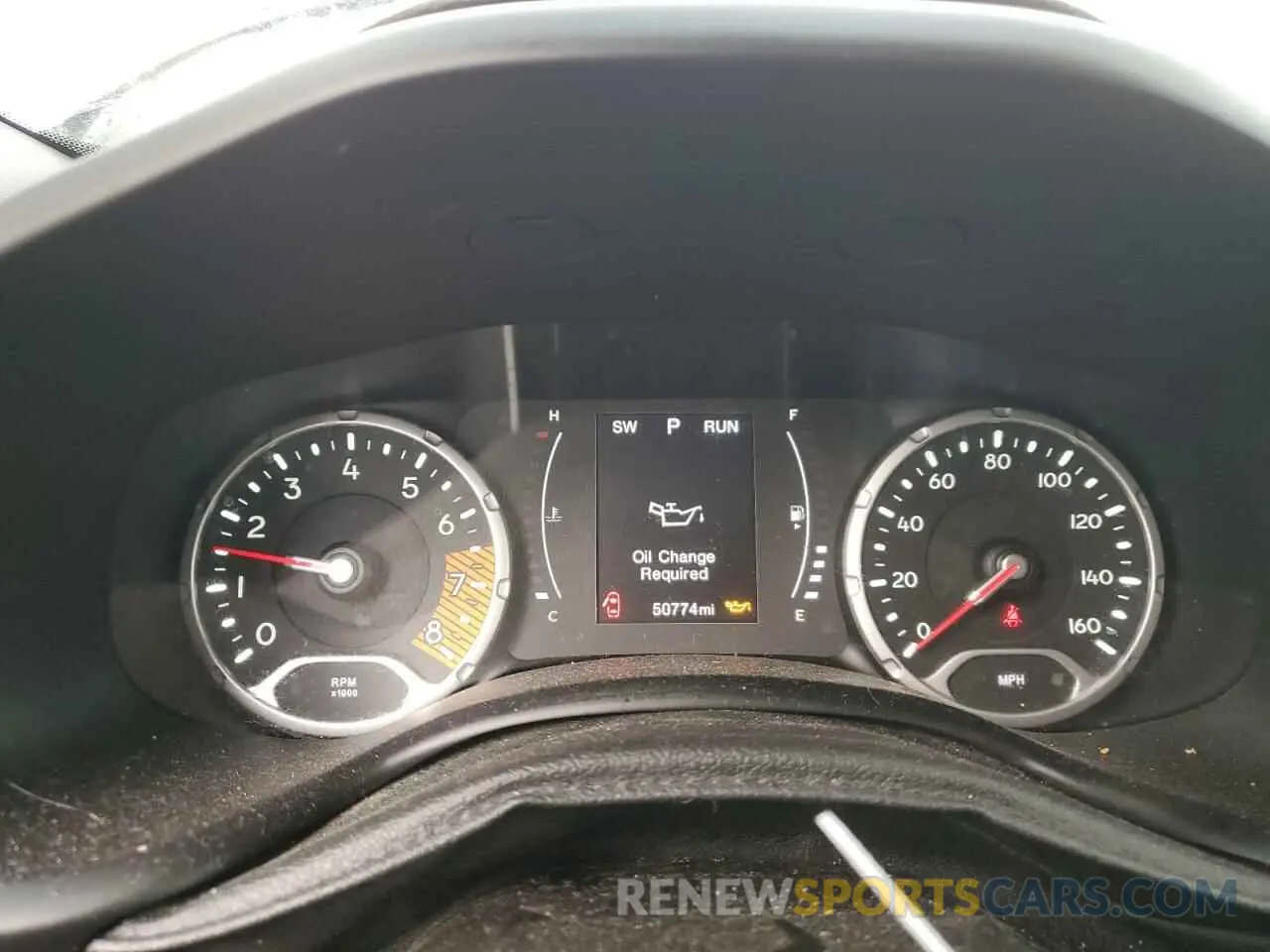 9 fotografías del automóvil dañado ZACNJBAB8LPL60580 JEEP RENEGADE 2020