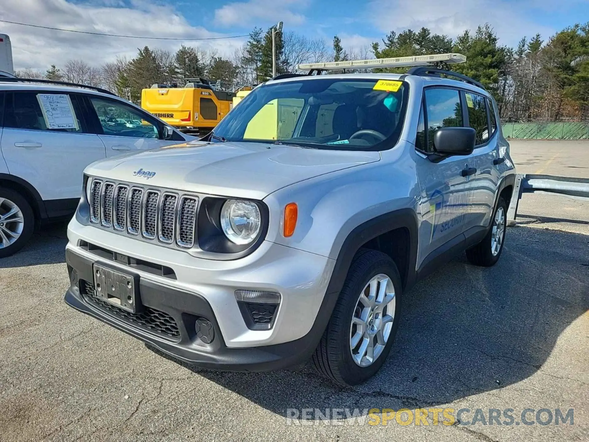 25 fotografías del automóvil dañado ZACNJBAB9LPL47577 JEEP RENEGADE 2020
