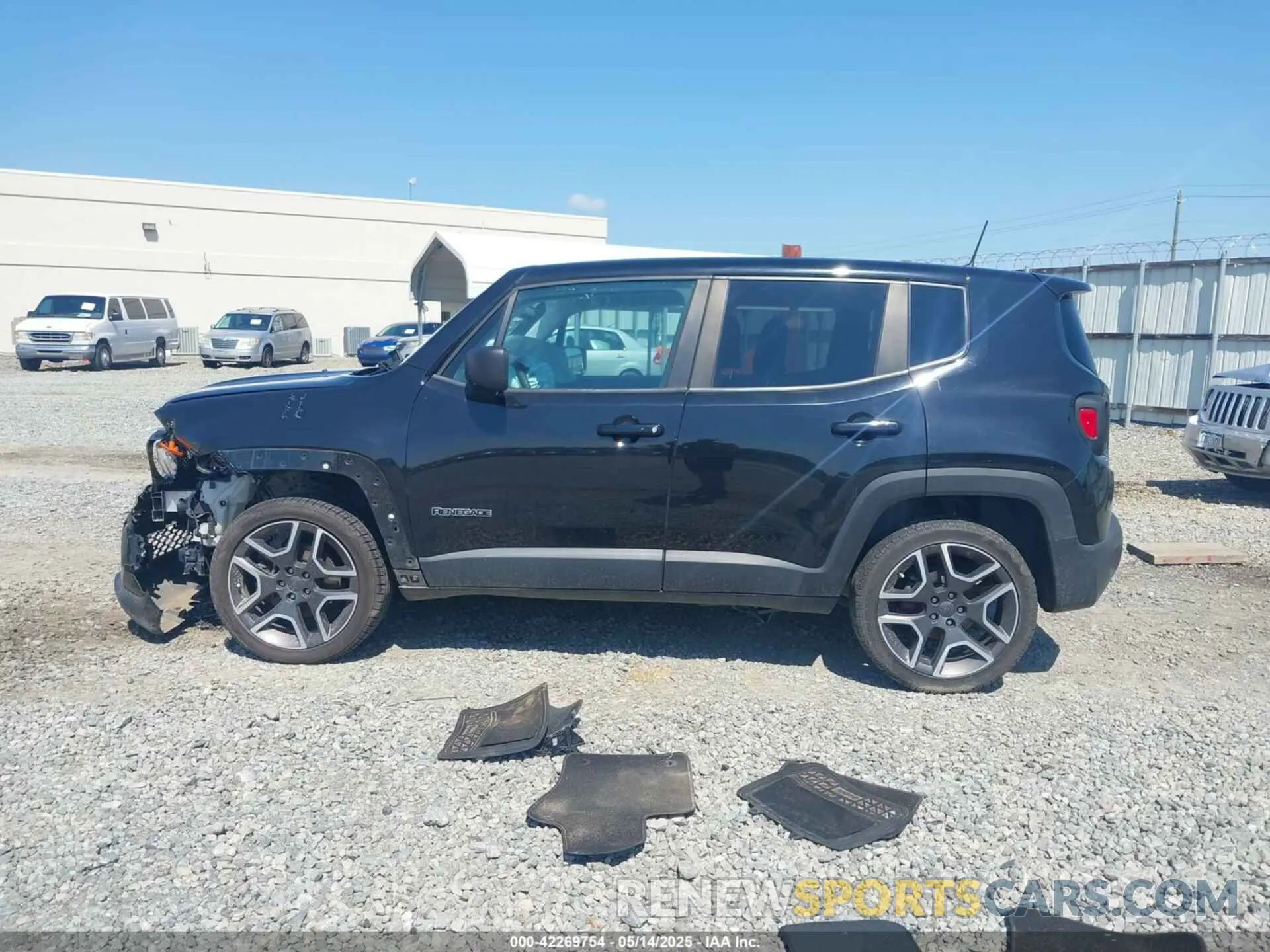 14 fotografías del automóvil dañado ZACNJBAB9LPL76867 JEEP RENEGADE 2020
