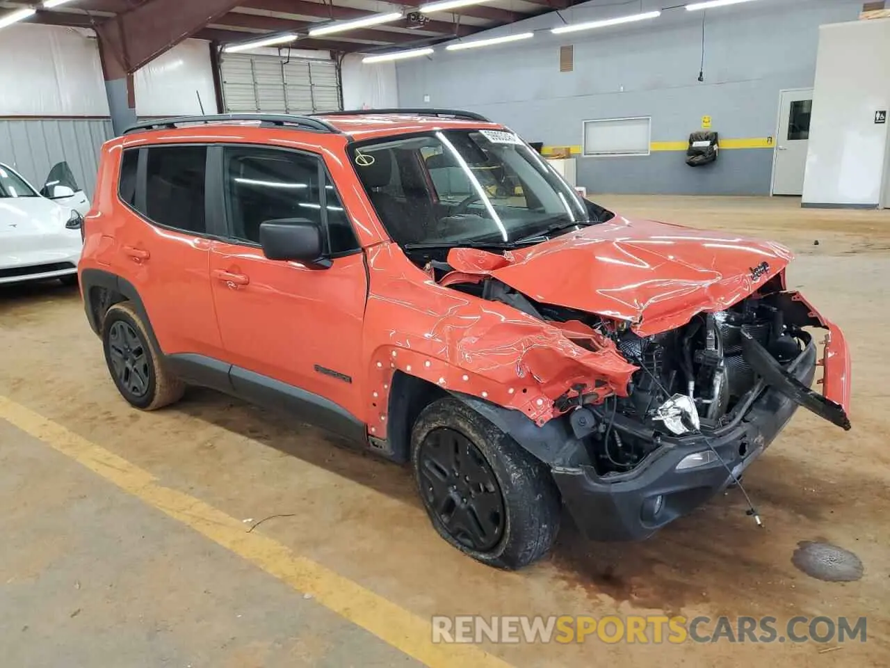 4 fotografías del automóvil dañado ZACNJBAB9LPL86959 JEEP RENEGADE 2020