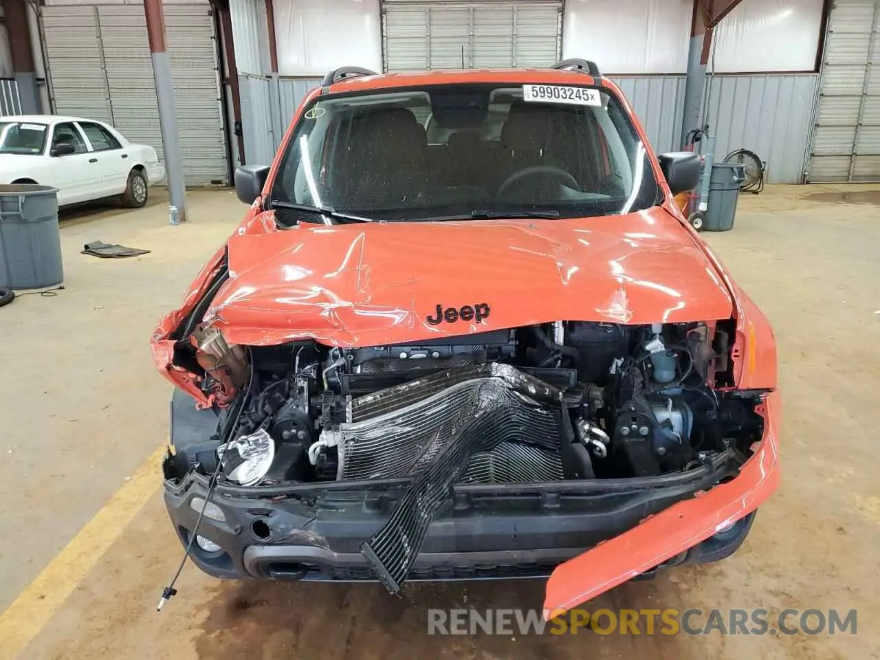 5 fotografías del automóvil dañado ZACNJBAB9LPL86959 JEEP RENEGADE 2020