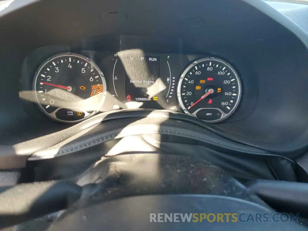 9 fotografías del automóvil dañado ZACNJBABXLPL15799 JEEP RENEGADE 2020