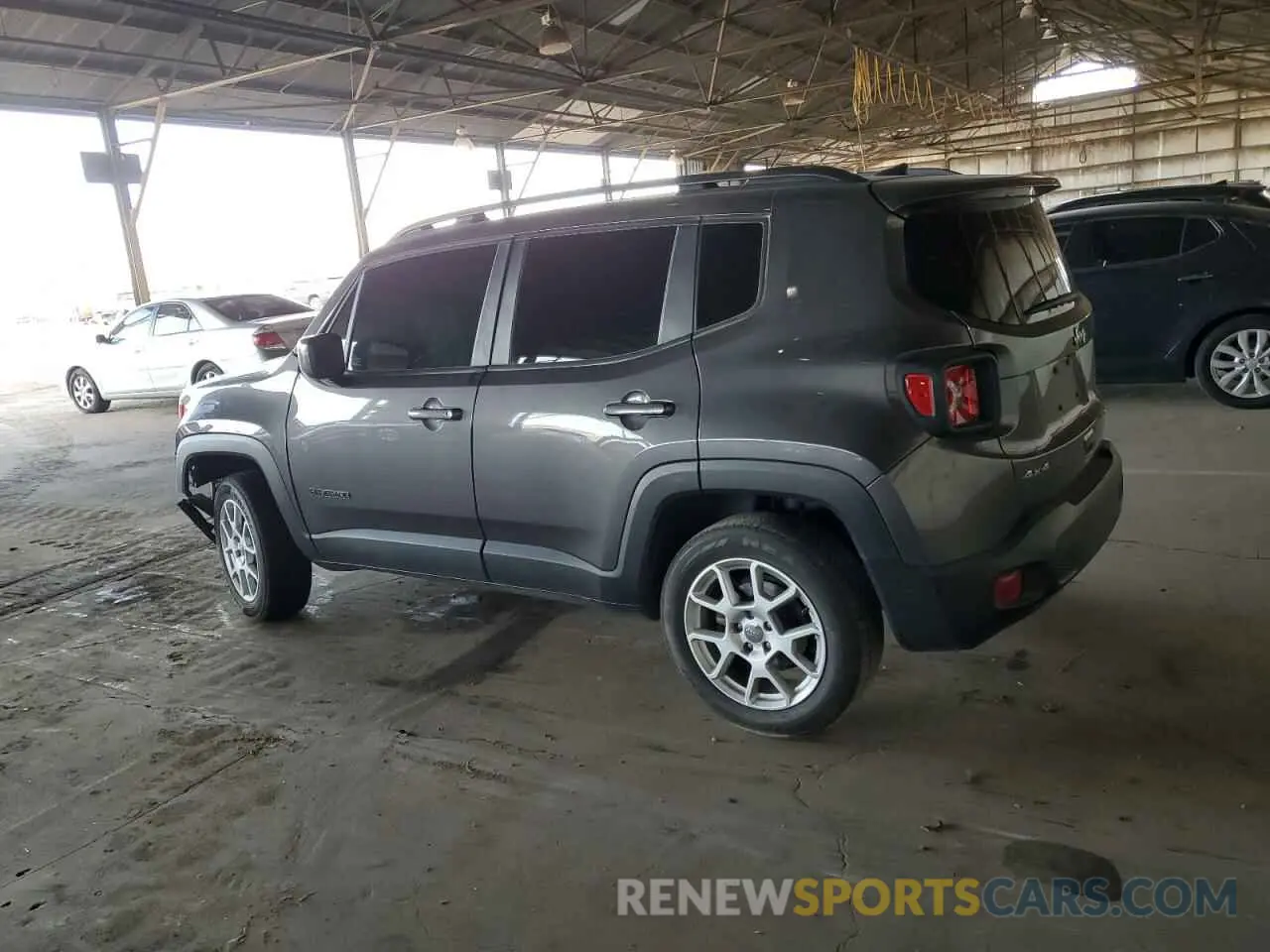 2 fotografías del automóvil dañado ZACNJBBB0LPL65397 JEEP RENEGADE 2020