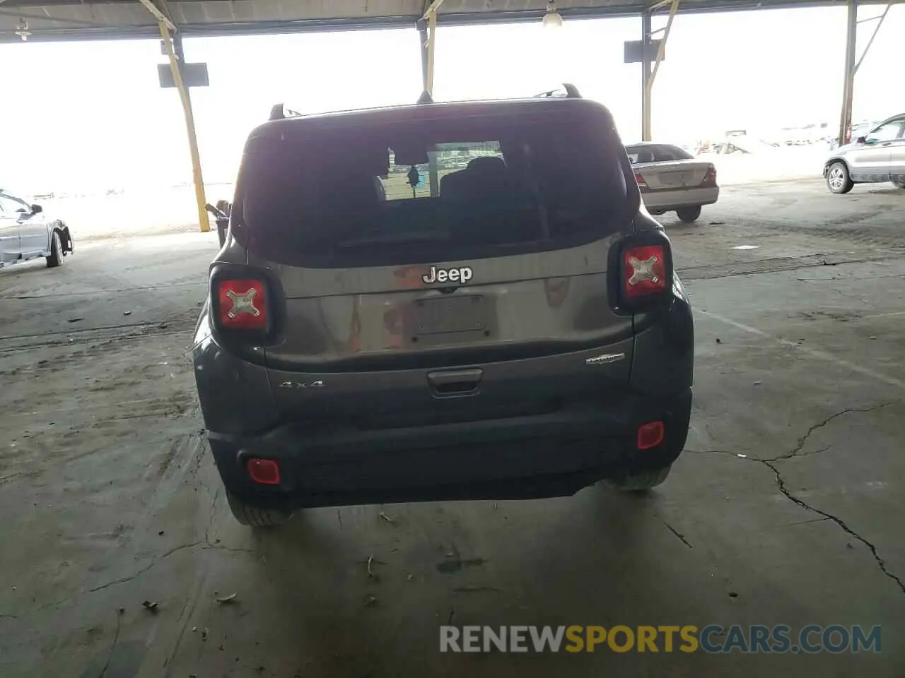 6 fotografías del automóvil dañado ZACNJBBB0LPL65397 JEEP RENEGADE 2020