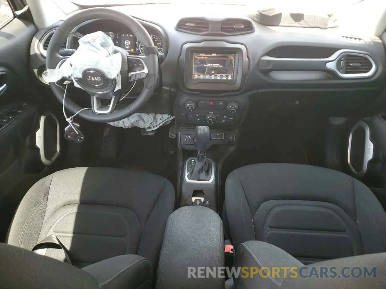 8 fotografías del automóvil dañado ZACNJBBB0LPL65397 JEEP RENEGADE 2020