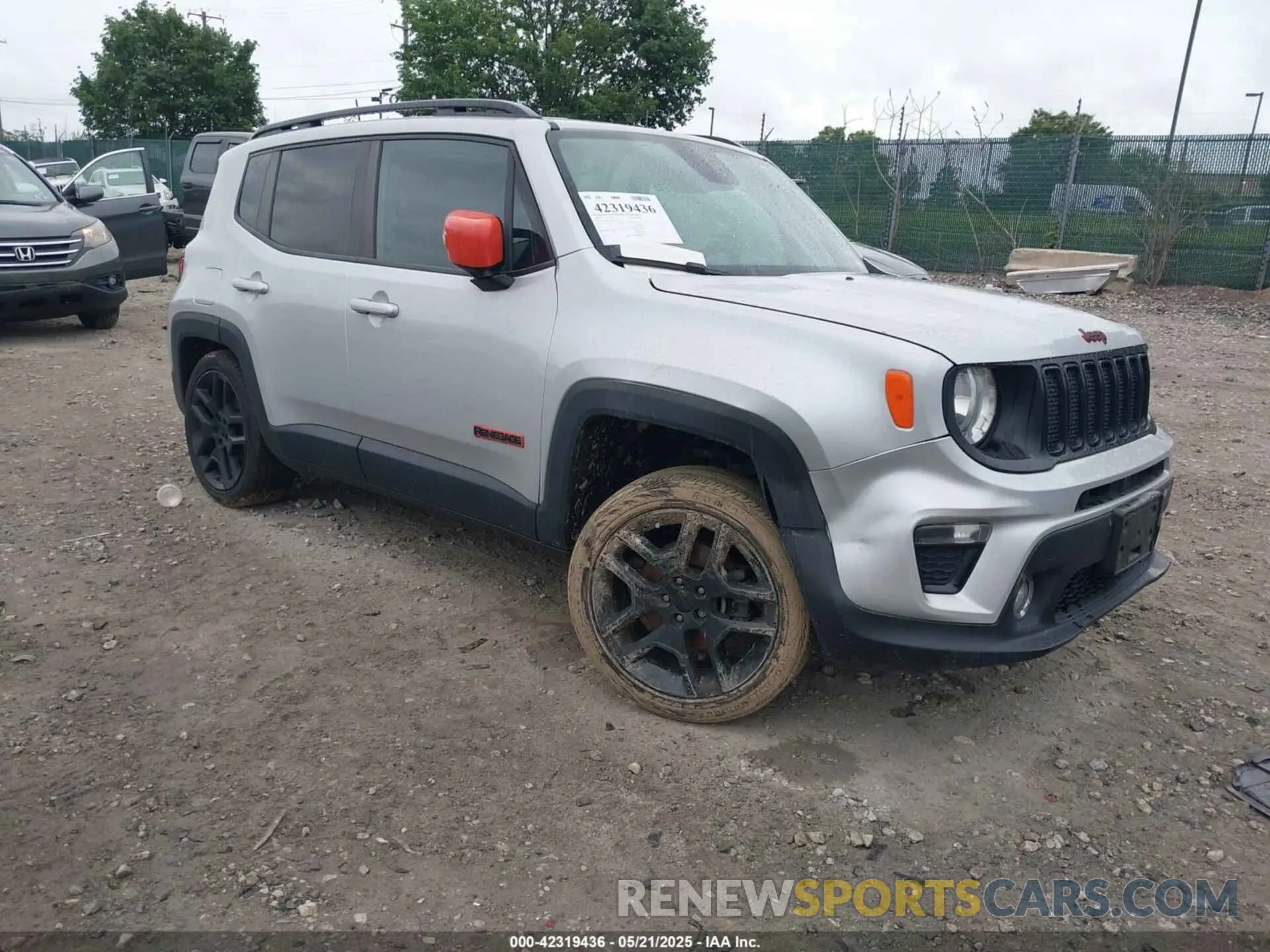1 fotografías del automóvil dañado ZACNJBBB0LPL76965 JEEP RENEGADE 2020