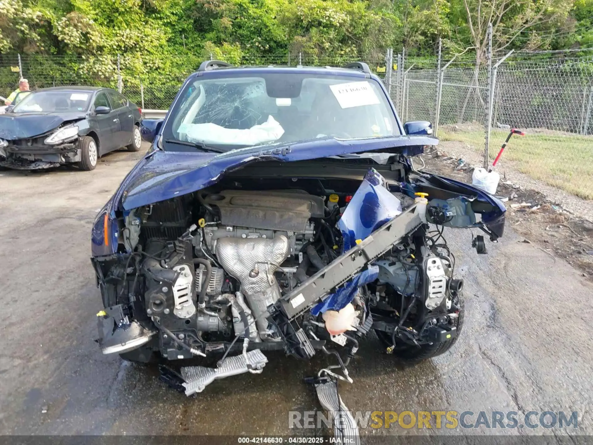 11 fotografías del automóvil dañado ZACNJBBB1LPL35342 JEEP RENEGADE 2020