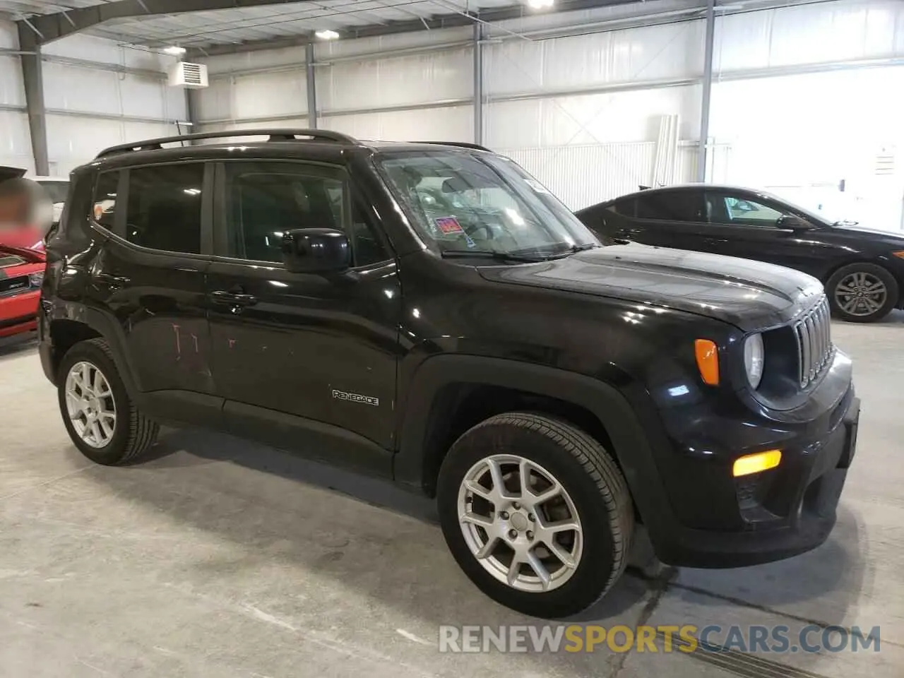 4 fotografías del automóvil dañado ZACNJBBB1LPL47605 JEEP RENEGADE 2020