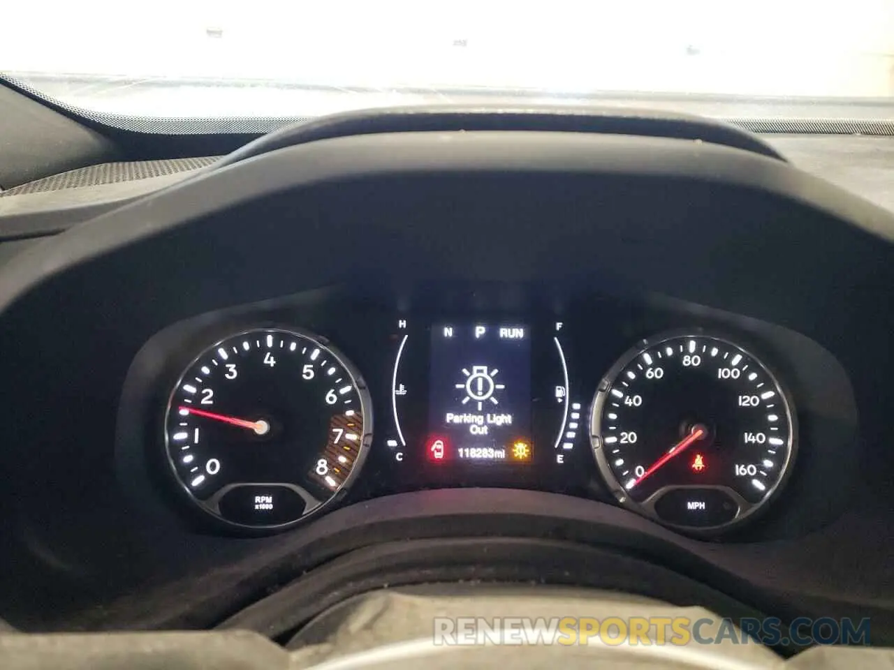 9 fotografías del automóvil dañado ZACNJBBB1LPL47605 JEEP RENEGADE 2020