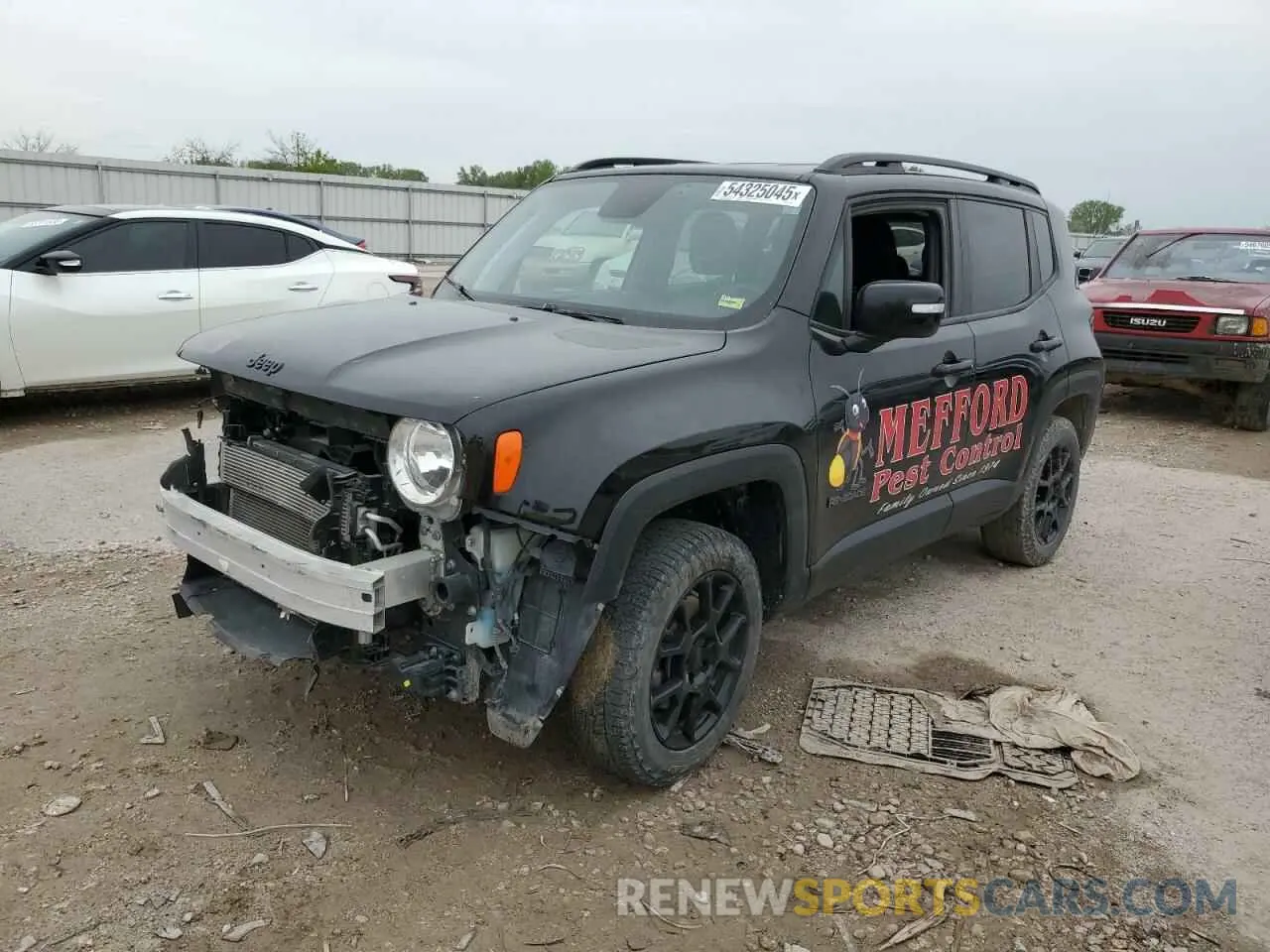1 fotografías del automóvil dañado ZACNJBBB2LPL41716 JEEP RENEGADE 2020