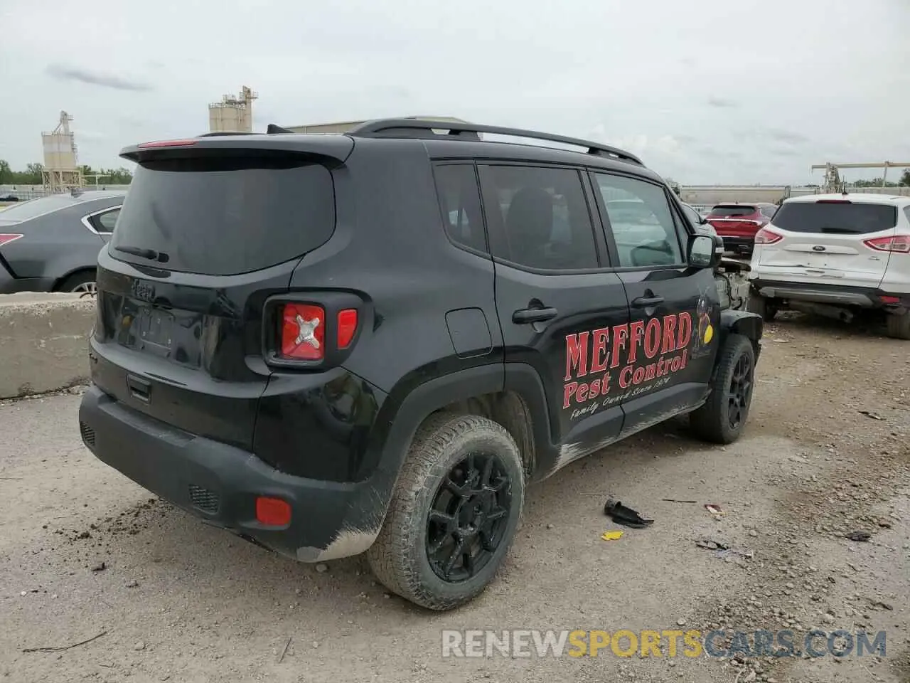 3 fotografías del automóvil dañado ZACNJBBB2LPL41716 JEEP RENEGADE 2020