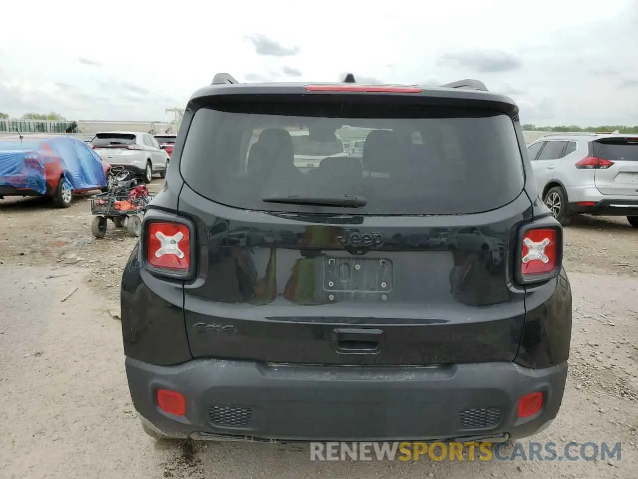 6 fotografías del automóvil dañado ZACNJBBB2LPL41716 JEEP RENEGADE 2020