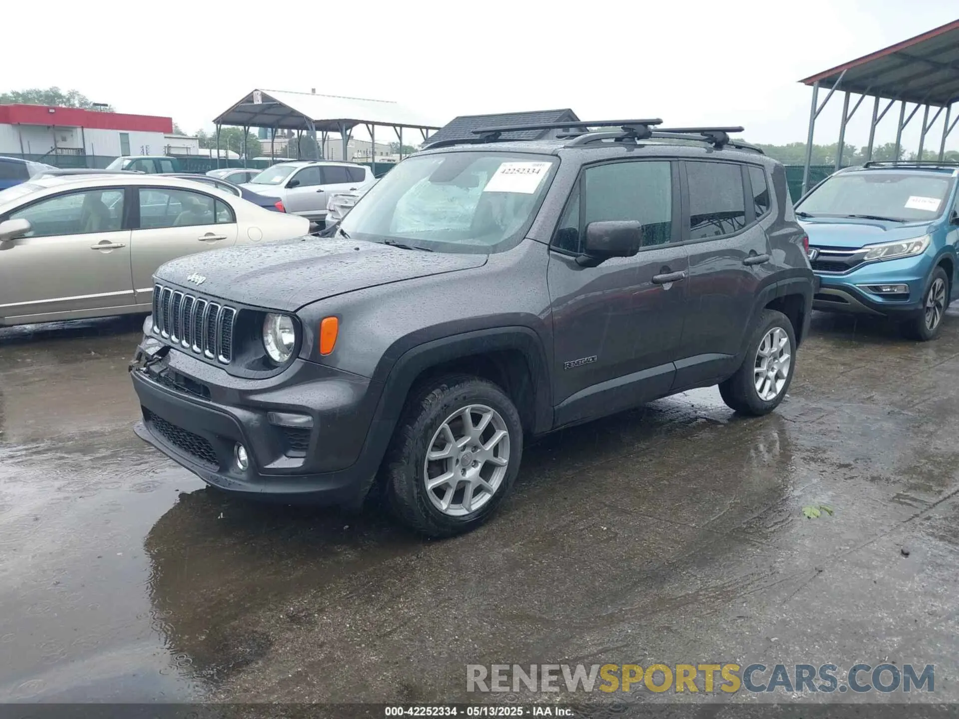 2 fotografías del automóvil dañado ZACNJBBB4LPL28384 JEEP RENEGADE 2020