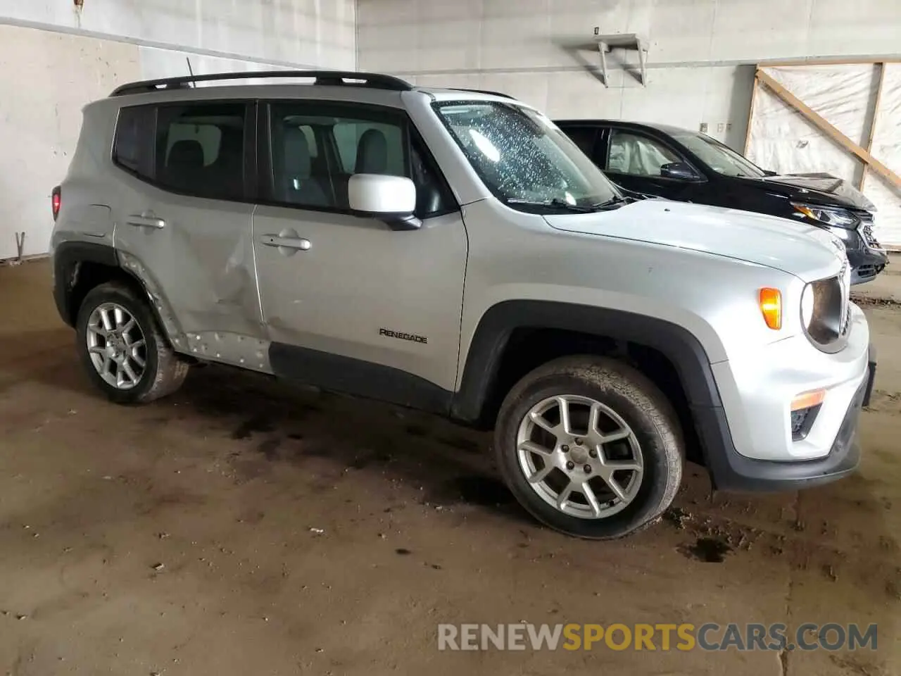 4 fotografías del automóvil dañado ZACNJBBB5LPL20522 JEEP RENEGADE 2020