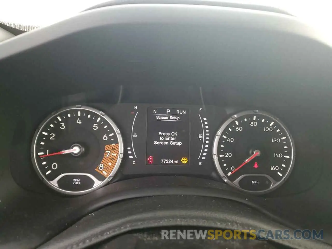 9 fotografías del automóvil dañado ZACNJBBB5LPL20522 JEEP RENEGADE 2020