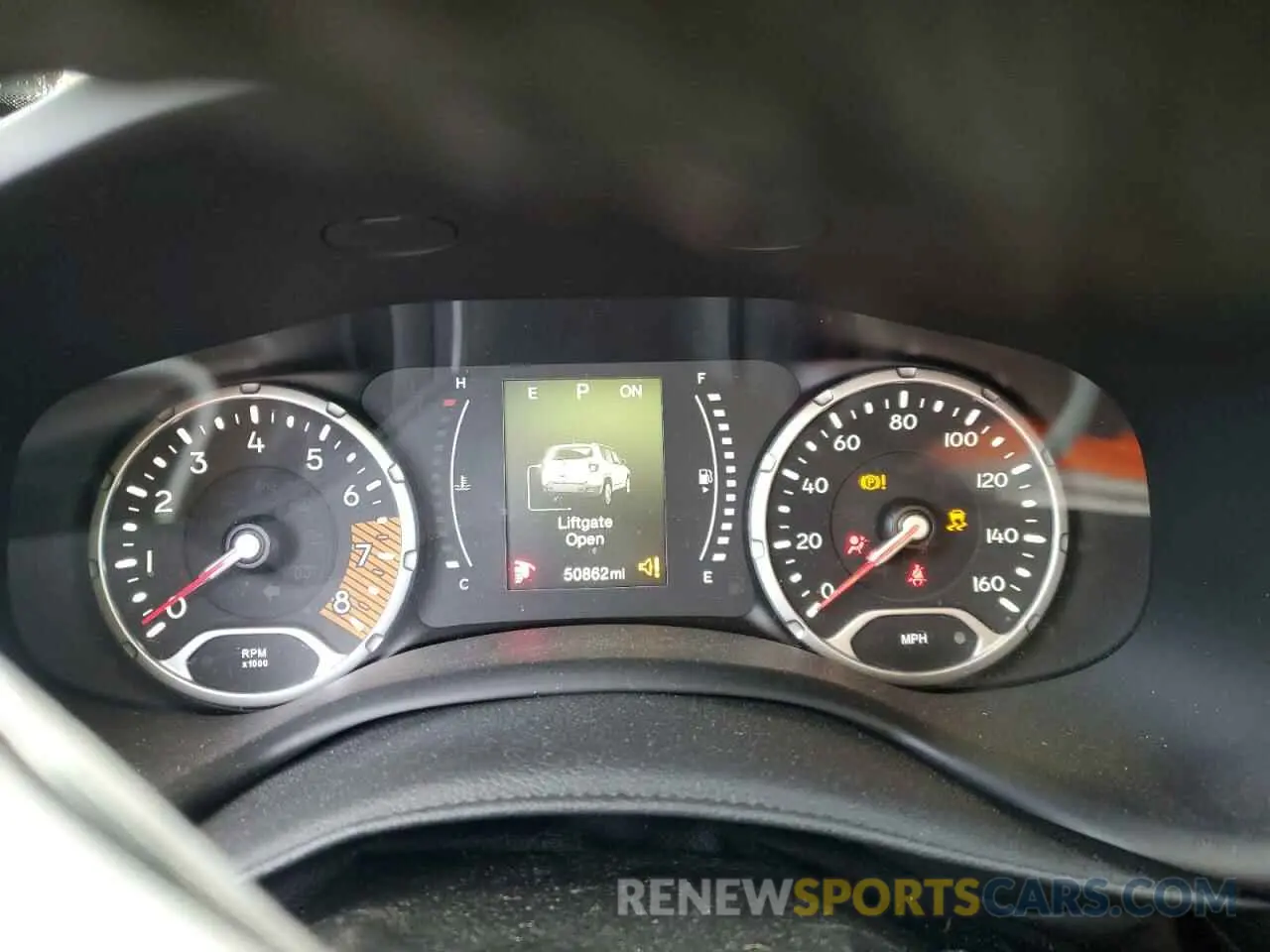 9 fotografías del automóvil dañado ZACNJBBB5LPL73169 JEEP RENEGADE 2020
