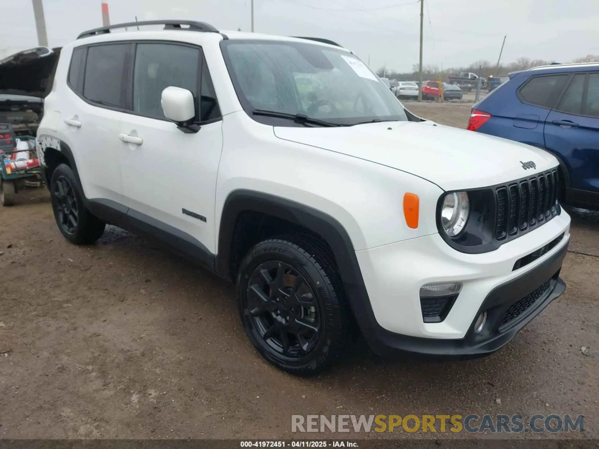 1 fotografías del automóvil dañado ZACNJBBB5LPL90957 JEEP RENEGADE 2020