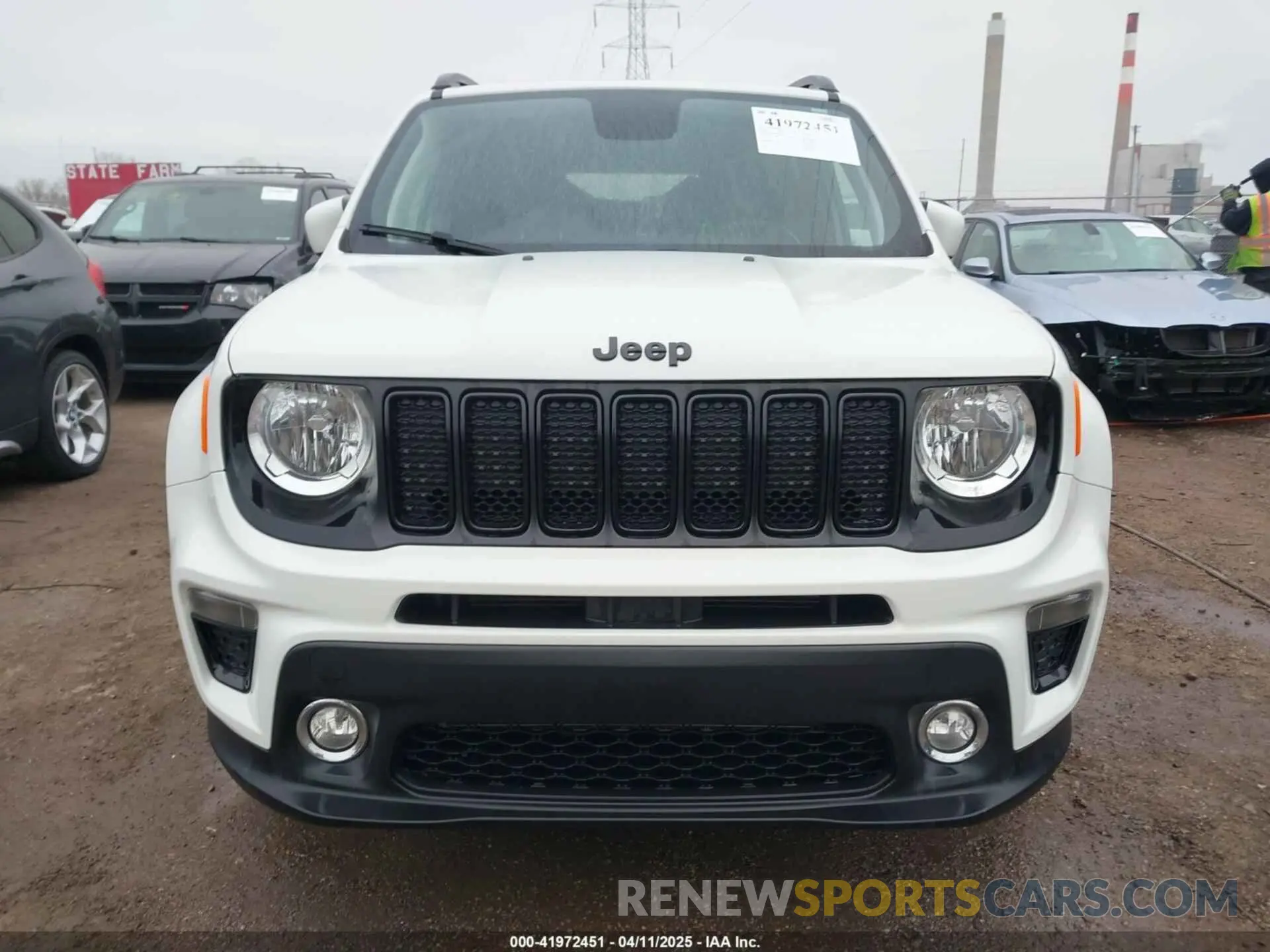 12 fotografías del automóvil dañado ZACNJBBB5LPL90957 JEEP RENEGADE 2020