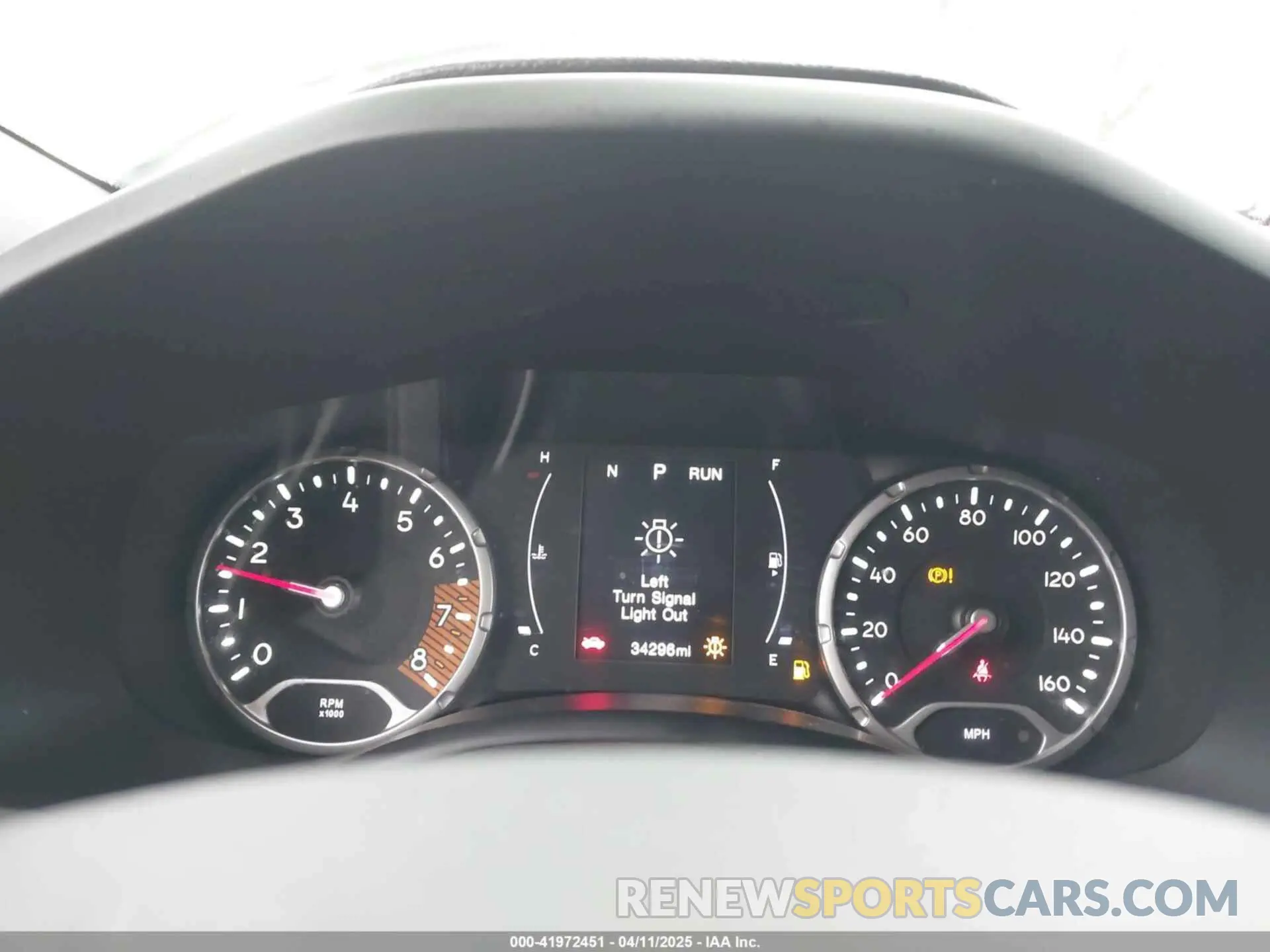 7 fotografías del automóvil dañado ZACNJBBB5LPL90957 JEEP RENEGADE 2020