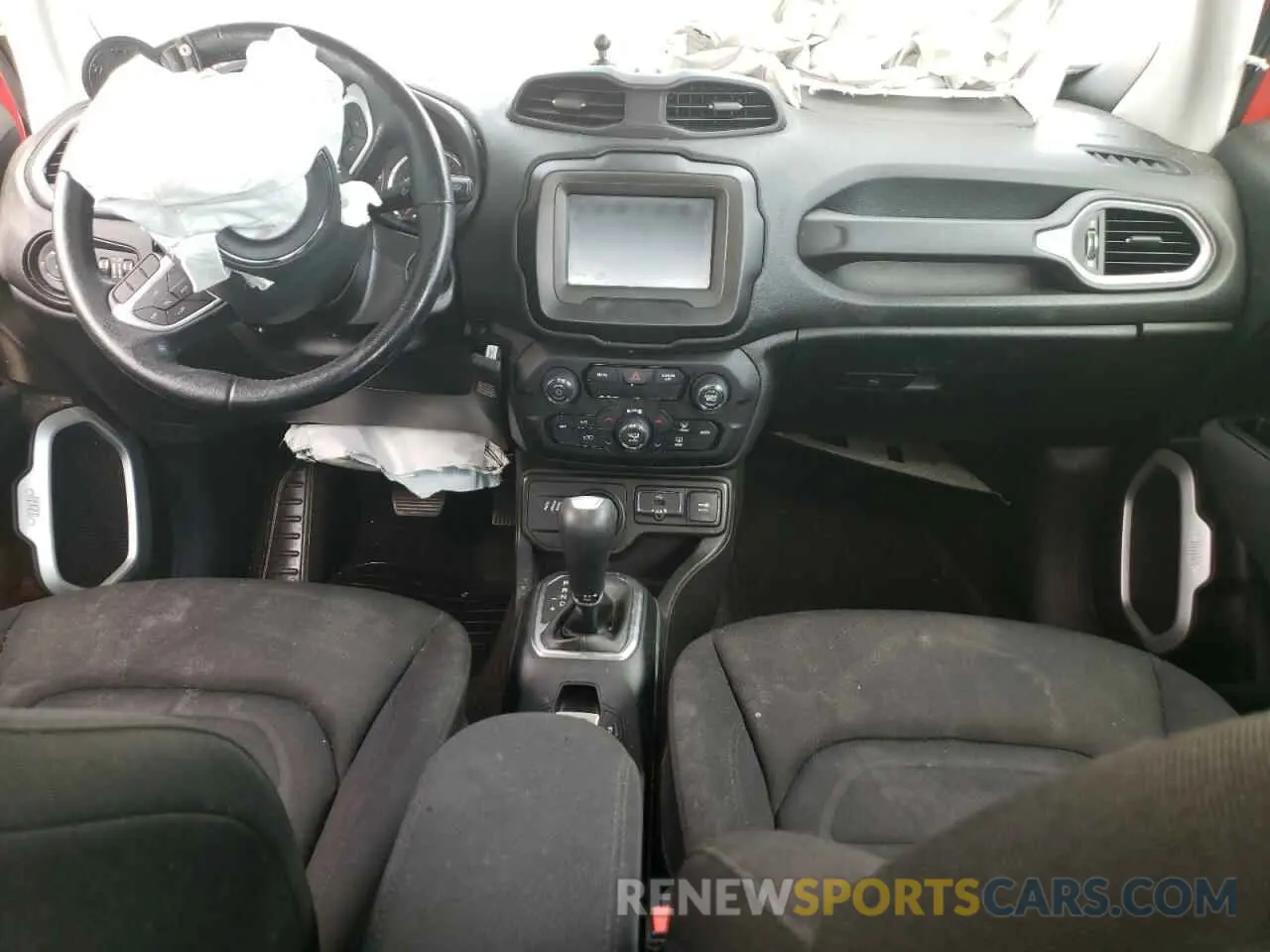 8 fotografías del automóvil dañado ZACNJBBB6LPL22876 JEEP RENEGADE 2020