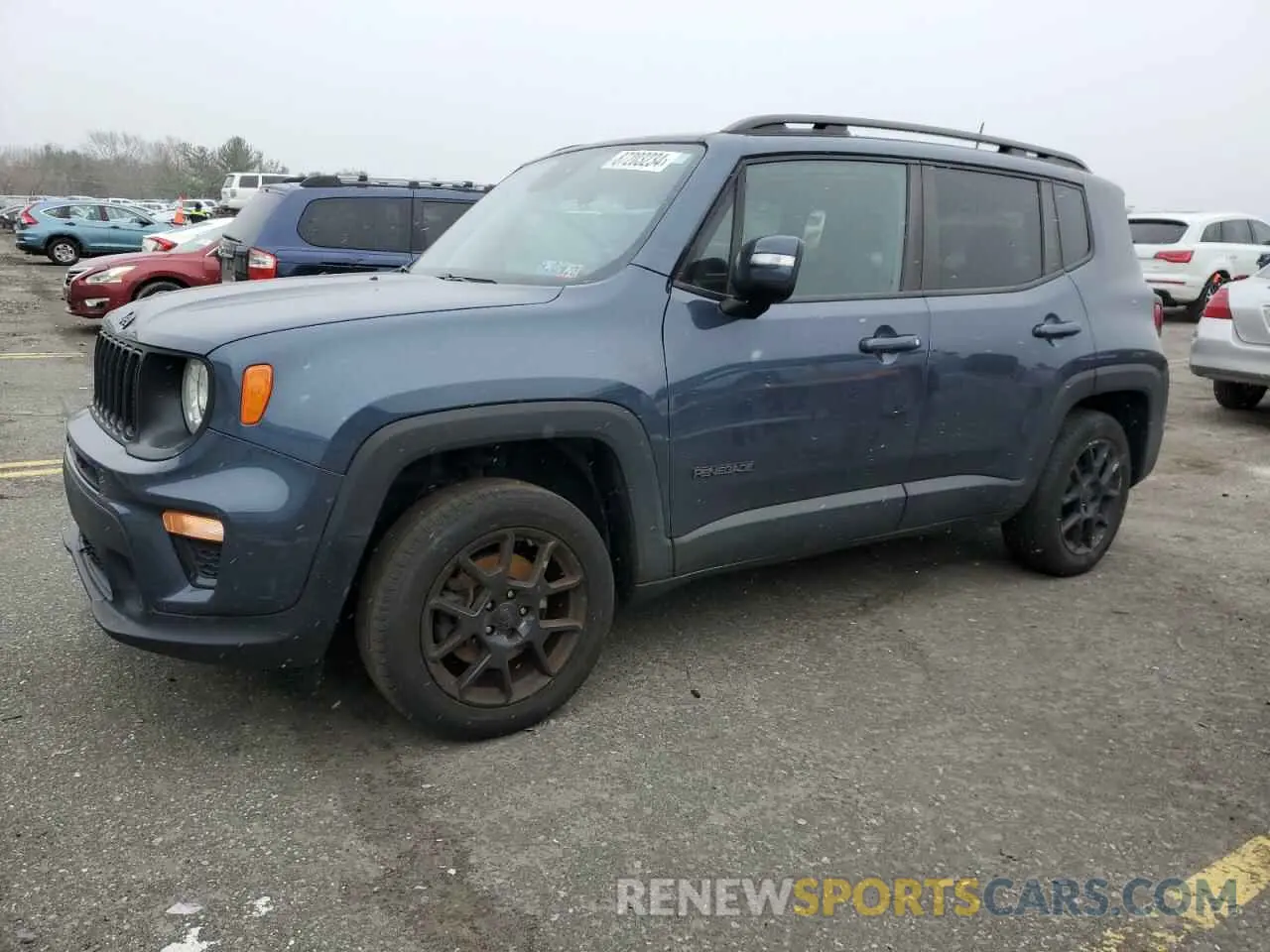 1 fotografías del automóvil dañado ZACNJBBB6LPM03411 JEEP RENEGADE 2020