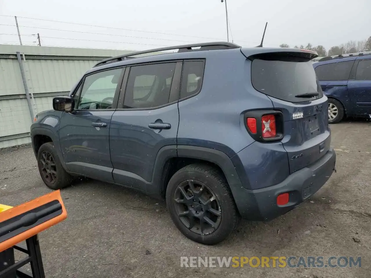 2 fotografías del automóvil dañado ZACNJBBB6LPM03411 JEEP RENEGADE 2020
