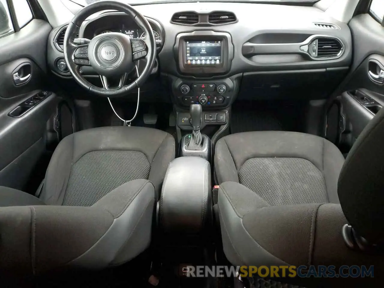 8 fotografías del automóvil dañado ZACNJBBB6LPM03411 JEEP RENEGADE 2020