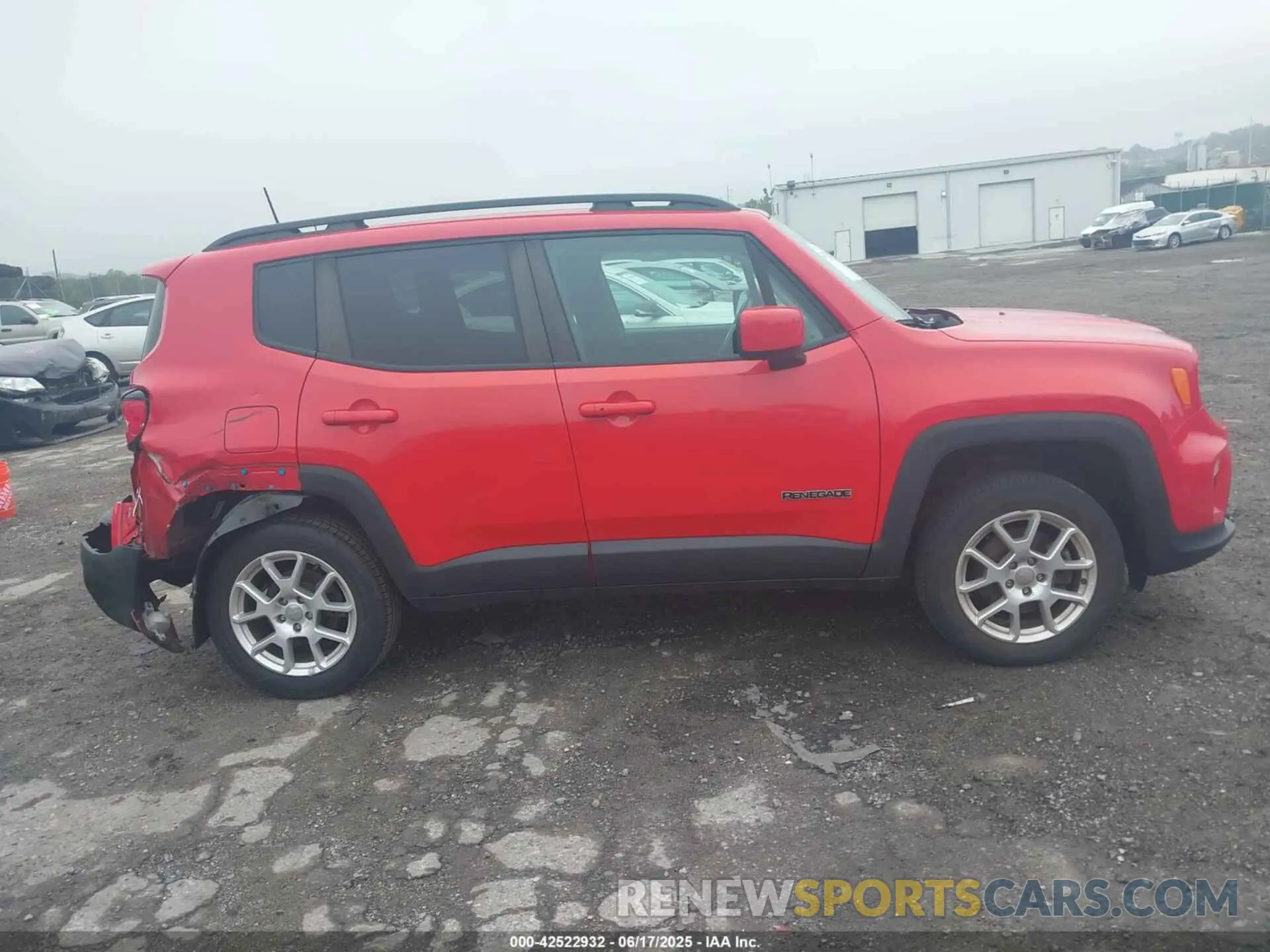 13 fotografías del automóvil dañado ZACNJBBB7LPL26547 JEEP RENEGADE 2020