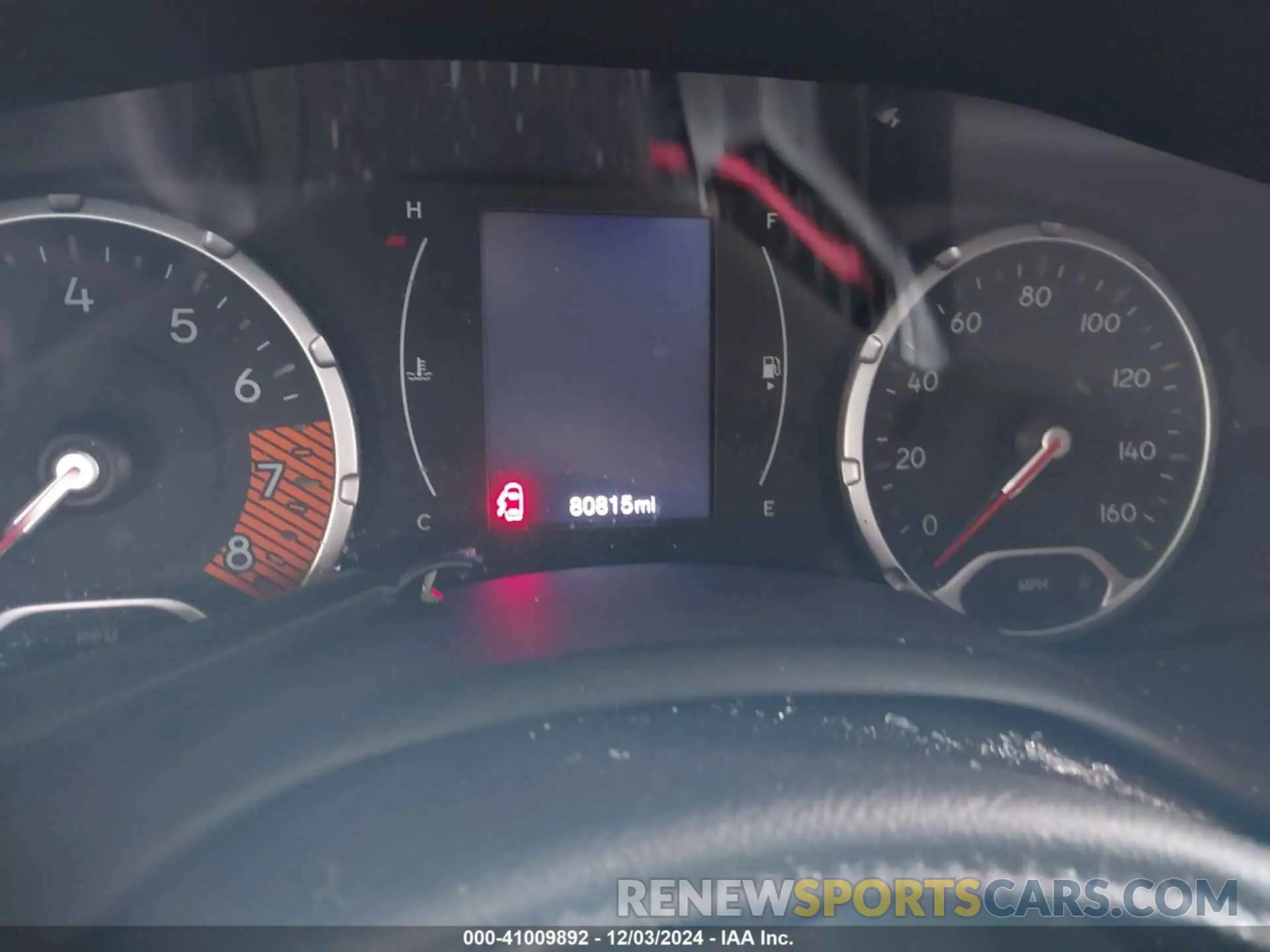 15 fotografías del automóvil dañado ZACNJBBB7LPL67244 JEEP RENEGADE 2020
