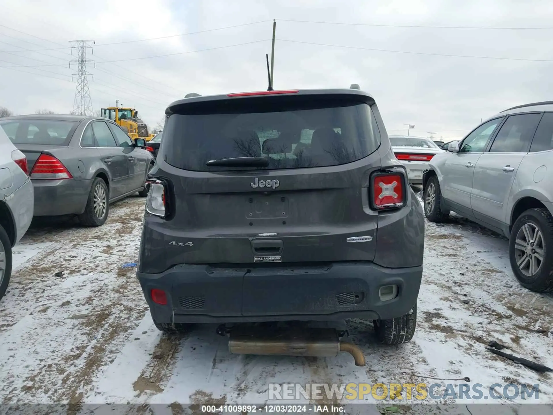 16 fotografías del automóvil dañado ZACNJBBB7LPL67244 JEEP RENEGADE 2020