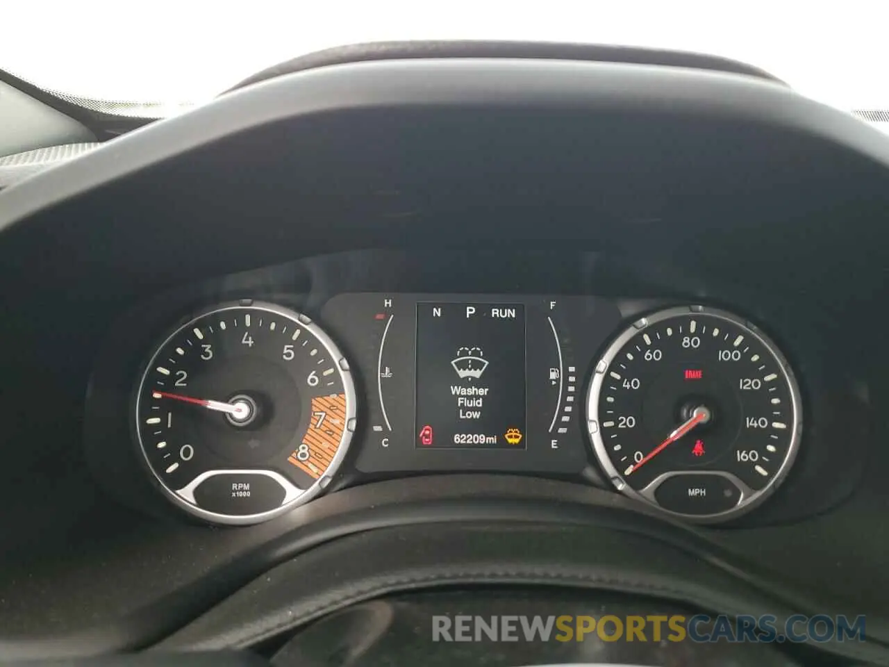9 fotografías del automóvil dañado ZACNJBBB8LPL87499 JEEP RENEGADE 2020