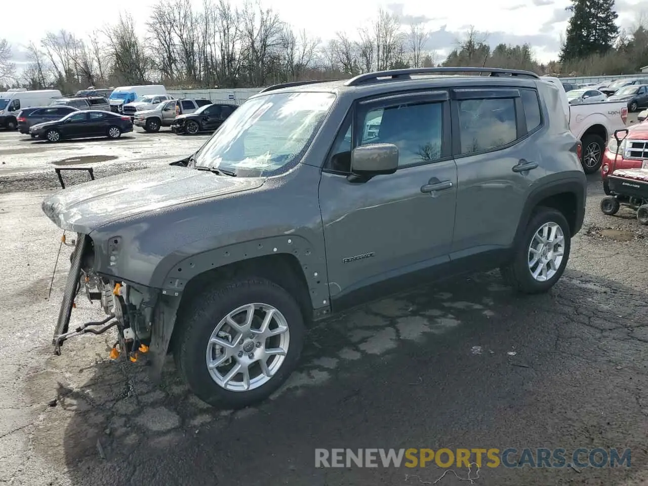 1 fotografías del automóvil dañado ZACNJBBB9LPL28896 JEEP RENEGADE 2020